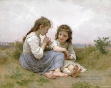 ウィリアム・アドルフ・ブーグロー Painting - 牧歌的な子供たち リアリズム ウィリアム・アドルフ・ブーグロー